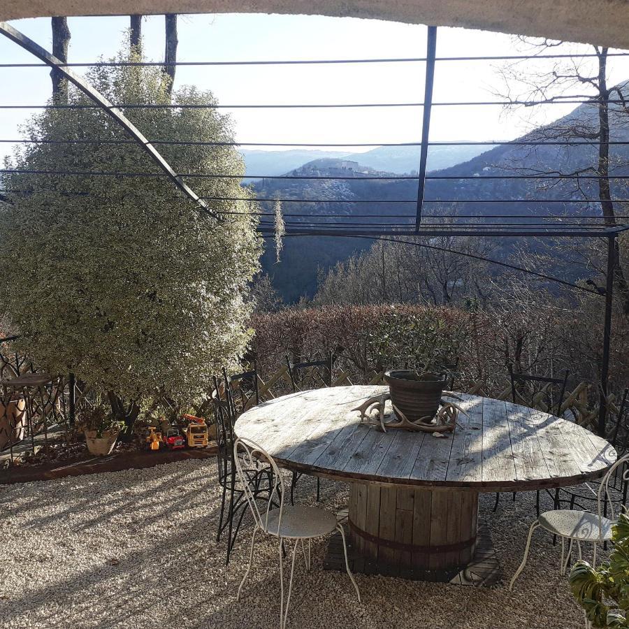 Gite Du Prinas Greolieres Exteriér fotografie